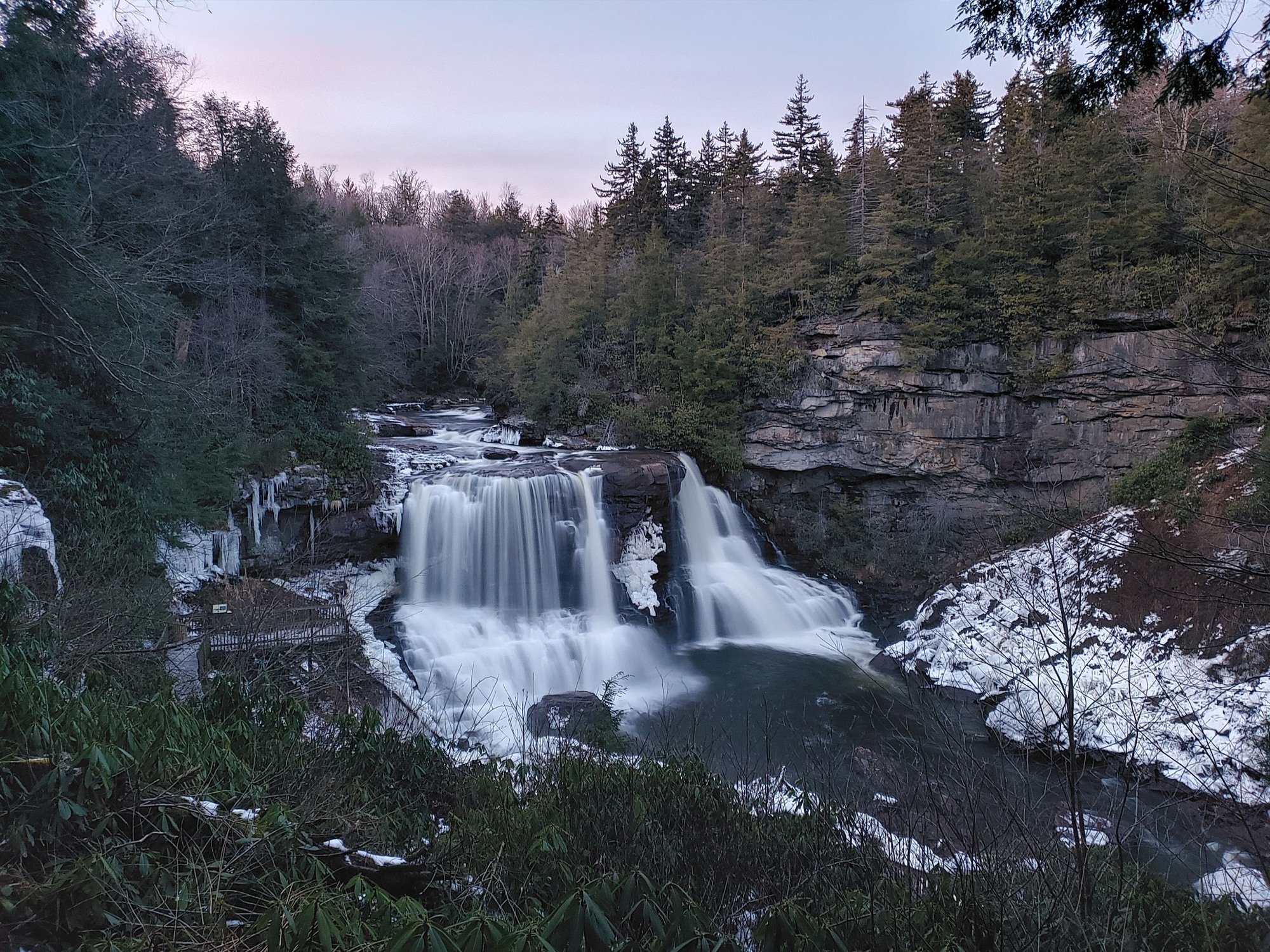 Winter Falls